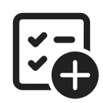 Task List Add SVG Icon